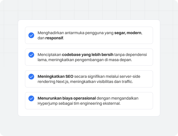 Migrasi Teknologi dan Revitalisasi Situs Web untuk Platform Relawan Terkemuka di Indonesia